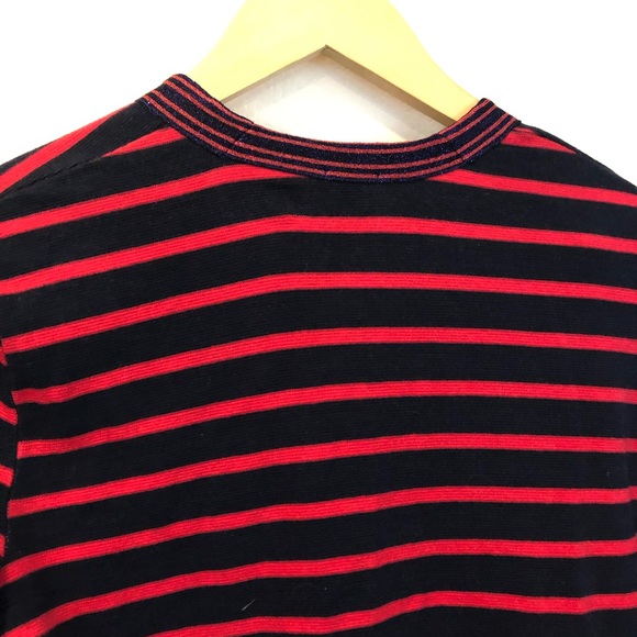 J. Crew Blue & Pink Metallic Striped Cardigan - Picture 8 of 13